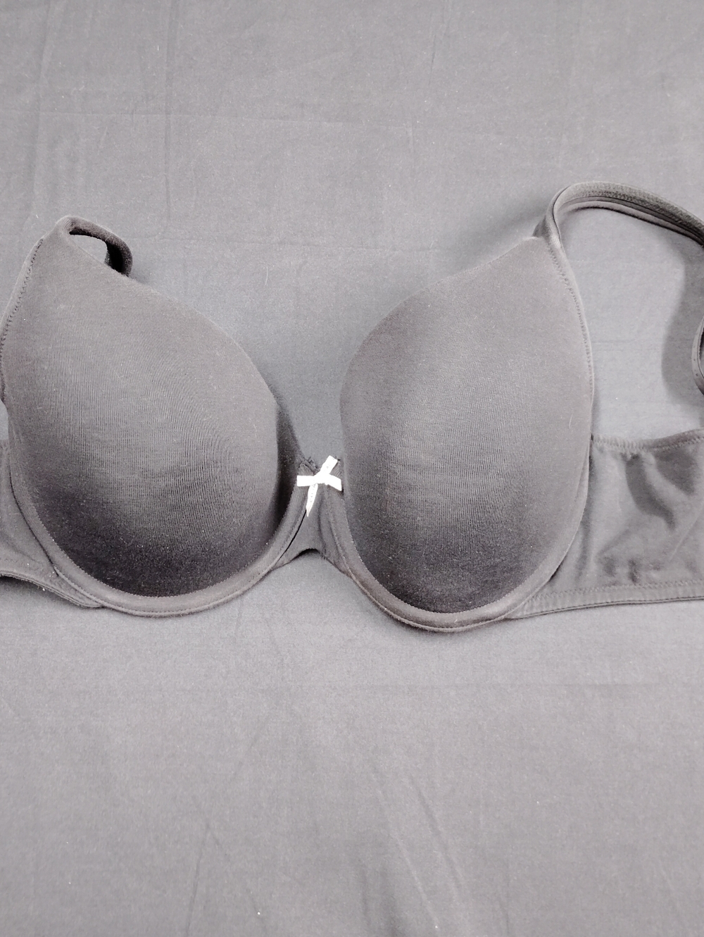 Cacique Everyday Smooth Black T-Shirt Bra with Light Padding
